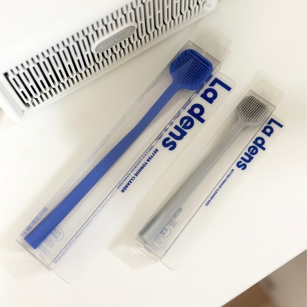 La Dens｜樂旦斯 矽膠舌苔刷 舌苔清潔刷 舌苔刷頭替換組 好口氣 消口臭 口腔清潔｜smnida美妝｜-細節圖2