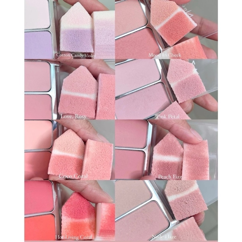 2aN｜怡豔 ⚡️新 雙色腮紅 輕柔 絲滑 不飛粉 韓國 Red velvet Irene代言｜smnida美妝｜-細節圖5