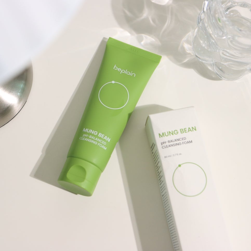 BEPLAIN｜綠豆胺基酸洗面乳 綠豆毛孔清潔泥膜 溫和清潔 氨基酸 綠豆酵素 3分鐘毛孔淨化｜smnida美妝｜-細節圖3