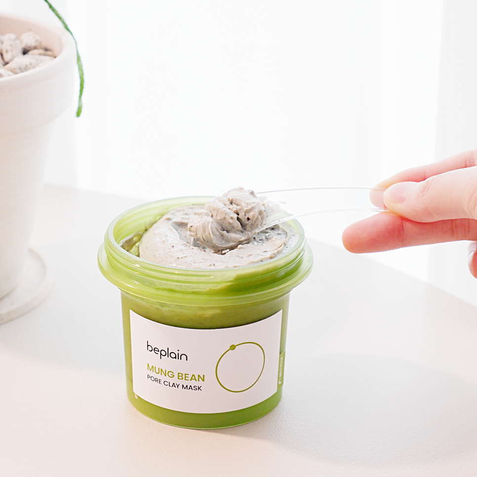 BEPLAIN｜綠豆胺基酸洗面乳 綠豆毛孔清潔泥膜 溫和清潔 氨基酸 綠豆酵素 3分鐘毛孔淨化｜smnida美妝｜-細節圖7
