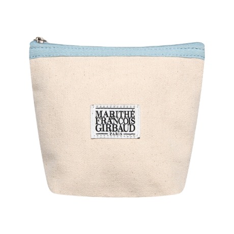 MARITHE｜MFG 經典LOGO 鑰匙圈吊飾 掛件 丹寧藍 收納包 化妝包 零錢袋 自然｜smnida美妝｜-規格圖3