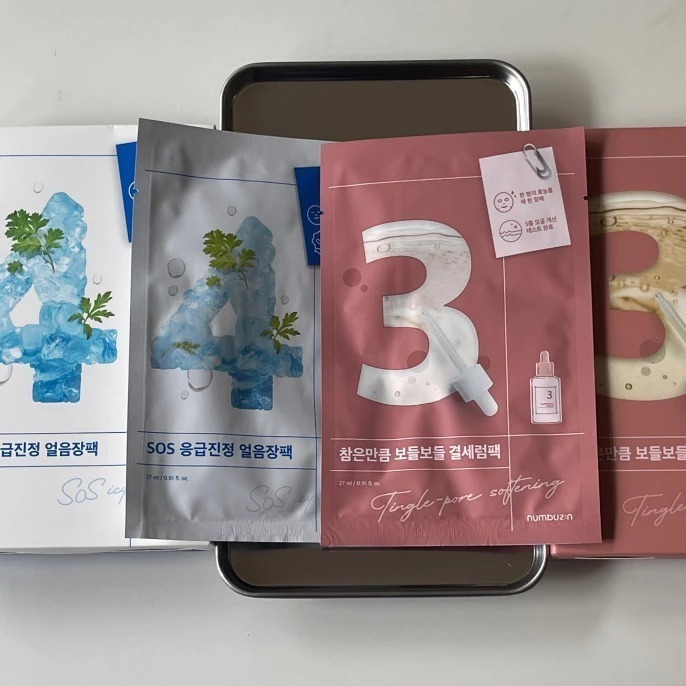 numbuzin｜潤碧之茵 全系列 數字面膜 細緻服貼 保濕 膠原蛋白 補水 舒緩 提亮 彈力緊緻｜smnida美妝｜-細節圖2