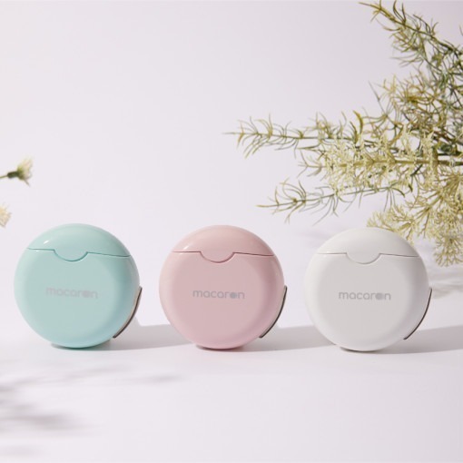 MACARON｜迷你溫感眼部按摩機 新升級二合一 溫感 震動 舒緩疲勞 小巧攜帶 穴位按摩 眼周｜smnida美妝｜-細節圖4