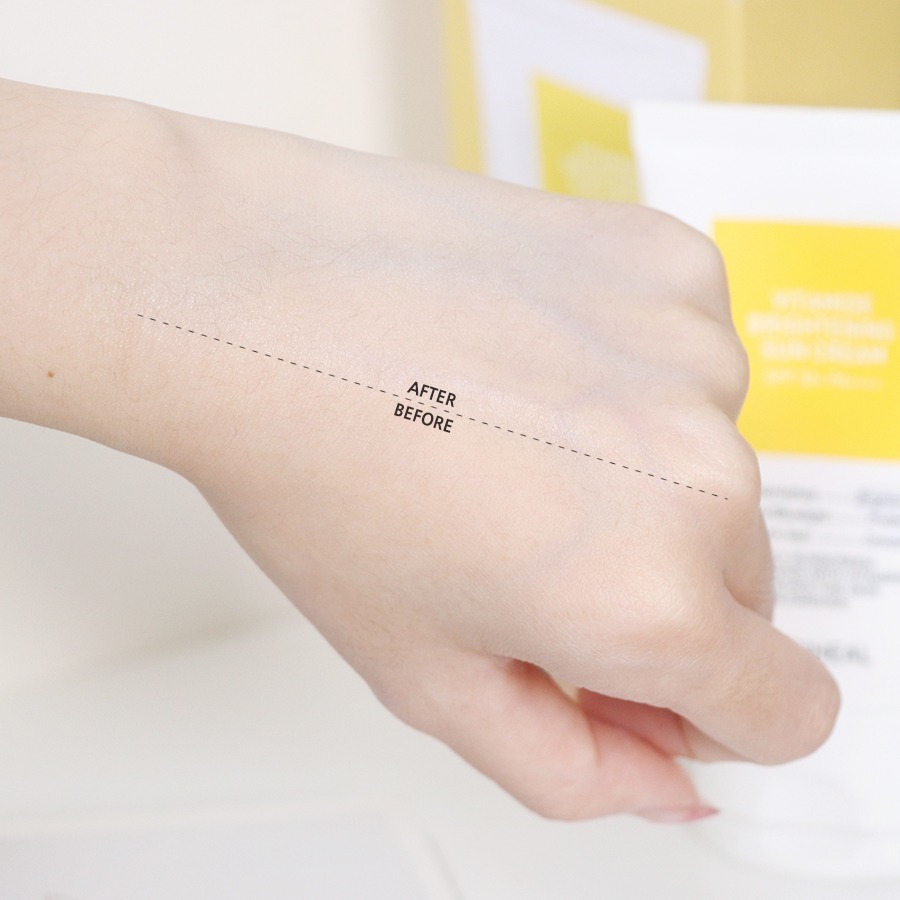 MEDIHEAL 美迪惠爾｜維他命C亮白防曬霜1+1 改善瑕疵 自然色調 低敏防曬霜｜smnida美妝｜-細節圖7