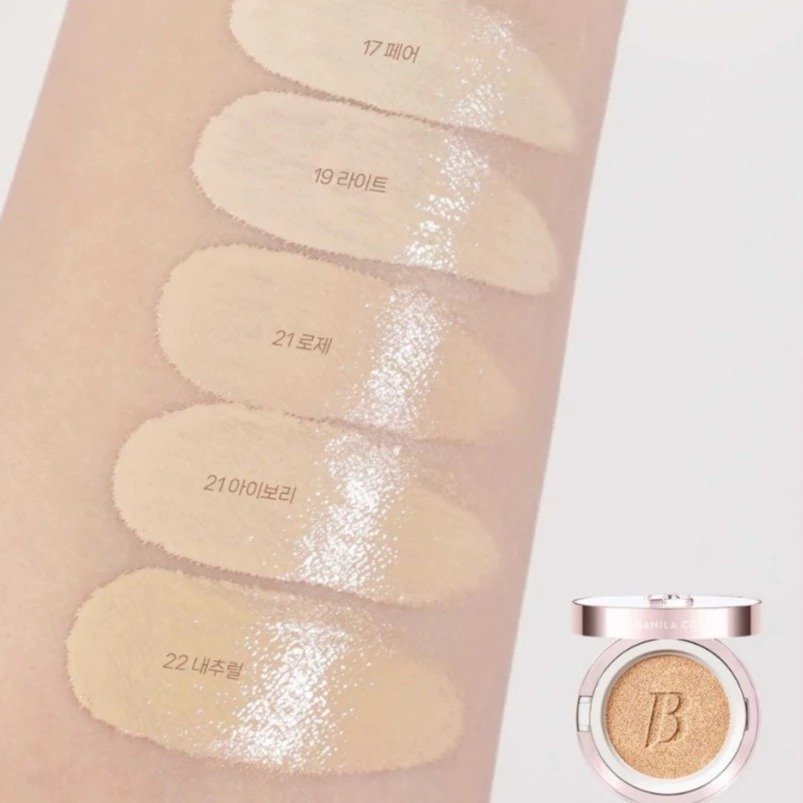 Banila Co.｜芭妮蘭 新款 精華亮粉 終極美白 極致美白氣墊粉餅 提亮 持久 遮瑕 補充芯｜smnida美妝｜-細節圖6