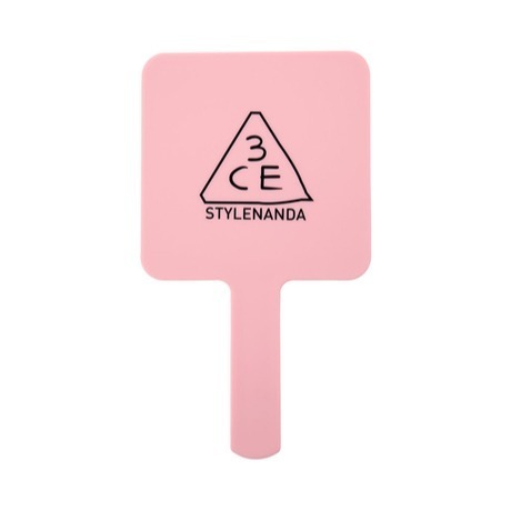 3CE｜鏡子 手拿鏡 方型鏡 收納包 化妝包 三角包 盥洗包 洗漱包 收納 旅行｜smnida美妝｜-規格圖2