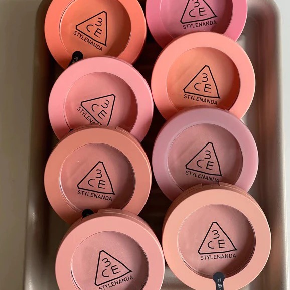 3CE｜單色腮紅 顯色 自然 好氣色 顯白 膨脹 收縮色 溫柔 知性 活潑 日常｜smnida美妝｜-細節圖2