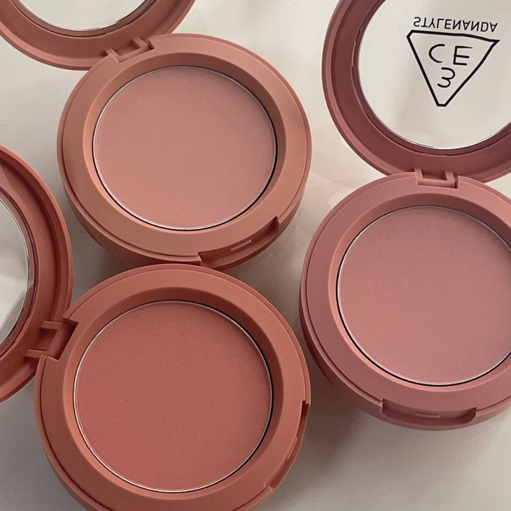 3CE｜單色腮紅 顯色 自然 好氣色 顯白 膨脹 收縮色 溫柔 知性 活潑 日常｜smnida美妝｜-細節圖4