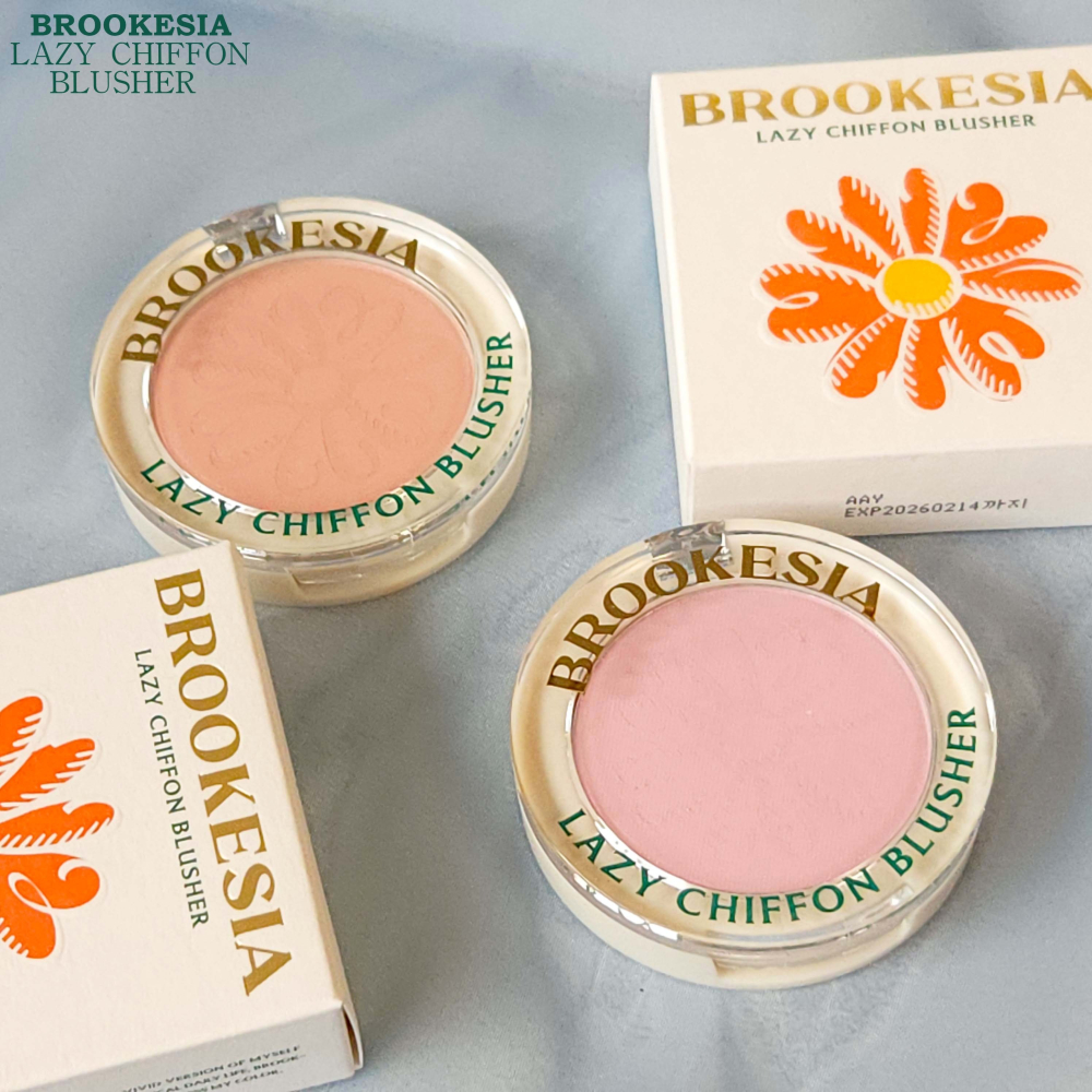 BROOKESIA｜純素春日雪紡腮紅 小花腮紅 霧面 單色 顯色腮紅 韓國腮紅 純素彩妝 韓國純素｜smnida美妝｜-細節圖2