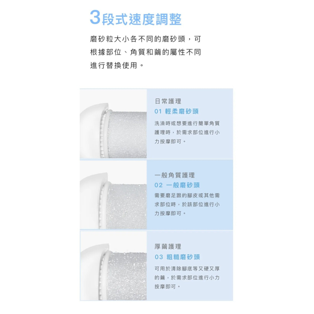 FACE FACTORY｜美足機 居家 保養 腳皮 去腳皮機 清潔 美足磨腳皮機 護理｜smnida美妝｜-細節圖4