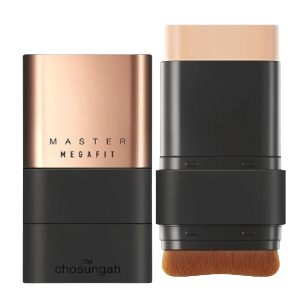 CHOSUNGAH｜無瑕絲絨雙頭粉底棒 MEGA FIT 玫瑰金版 完美遮瑕 粉底棒大師 韓國超熱賣｜smnida美妝｜-規格圖1