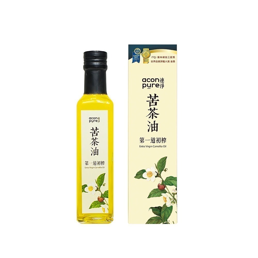 【連淨苦茶油250ml】冷壓初榨｜iTi三星風味獎｜Monde金獎｜原生態苦茶籽油-細節圖2