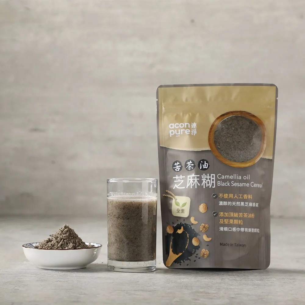 【即沖即飲】連淨苦茶油芝麻糊｜芝麻濃香・滑順好喝・堅果口感一次擁有-細節圖2