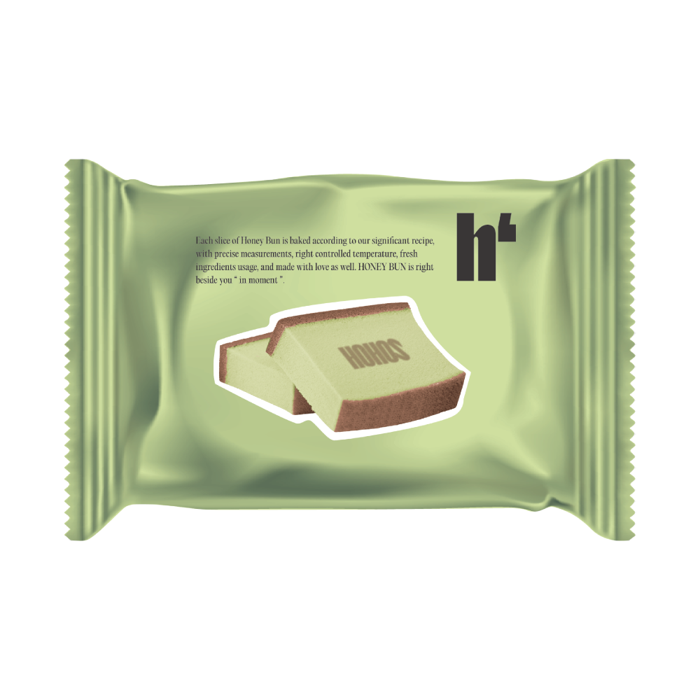 HONEYBUN 哈尼棒桶裝10入｜宇治抹茶口味｜清香酥脆，抹茶控必試！-細節圖2