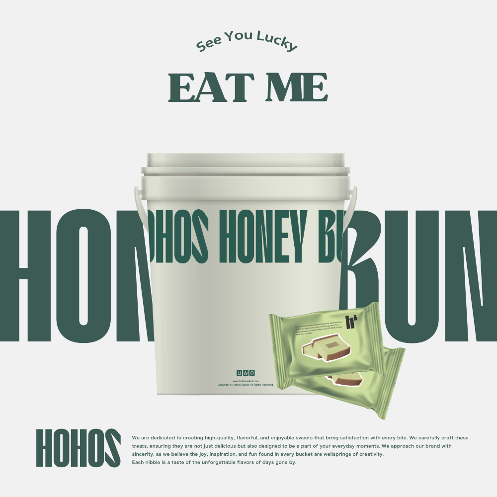 HONEYBUN 哈尼棒桶裝10入｜宇治抹茶口味｜清香酥脆，抹茶控必試！-細節圖3