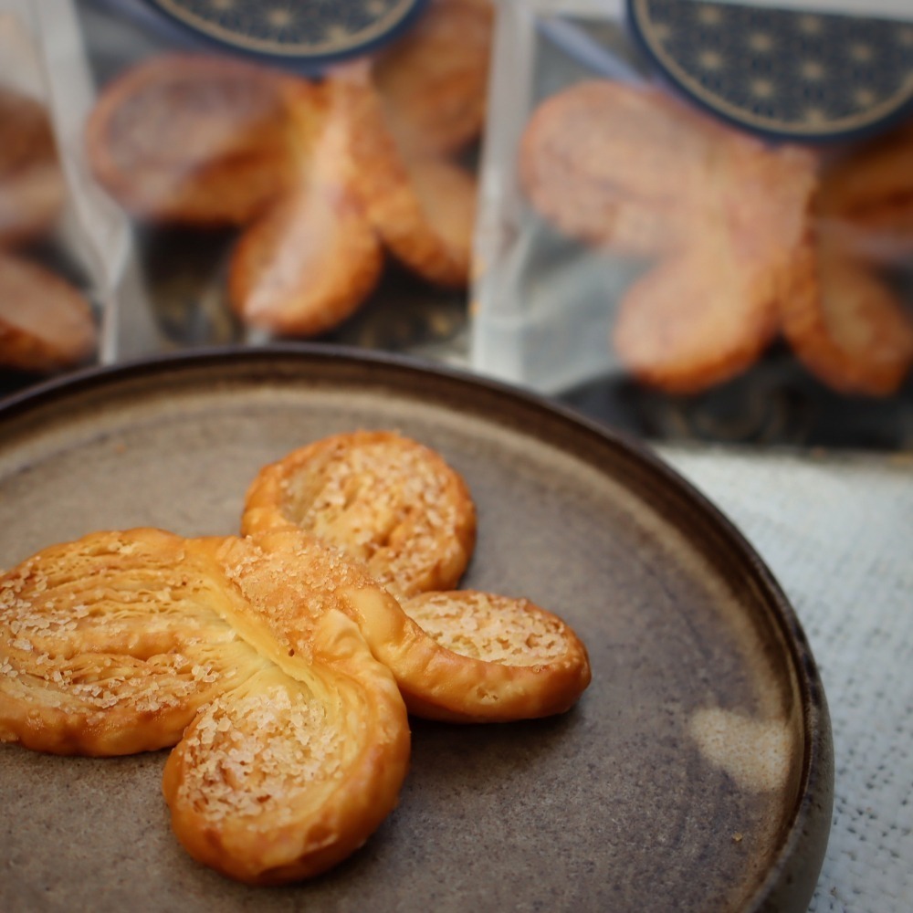 【三本足．菓派】手工經典◆原味◆蝶‧酥8入-細節圖5