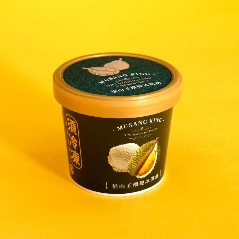 馬來西亞【貓山王榴槤】冰淇淋（80g/杯）-細節圖2