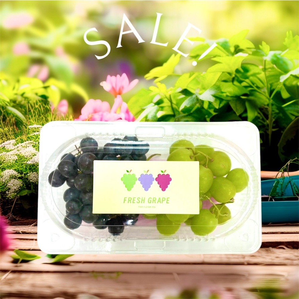 🌟免運🌟南美雙拼無籽葡萄盛宴🍇 【祕魯秋脆300g+智利黑麝香300g】x 2盒 🎉超值組合｜新鮮雙拼｜無籽美味-細節圖2