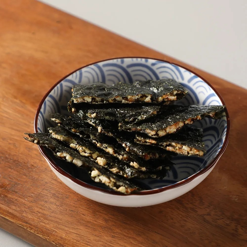 【連淨】蛋白起司海苔脆片（30g｜奶素）｜高蛋白 × 高纖維 × 無負擔零嘴-細節圖2