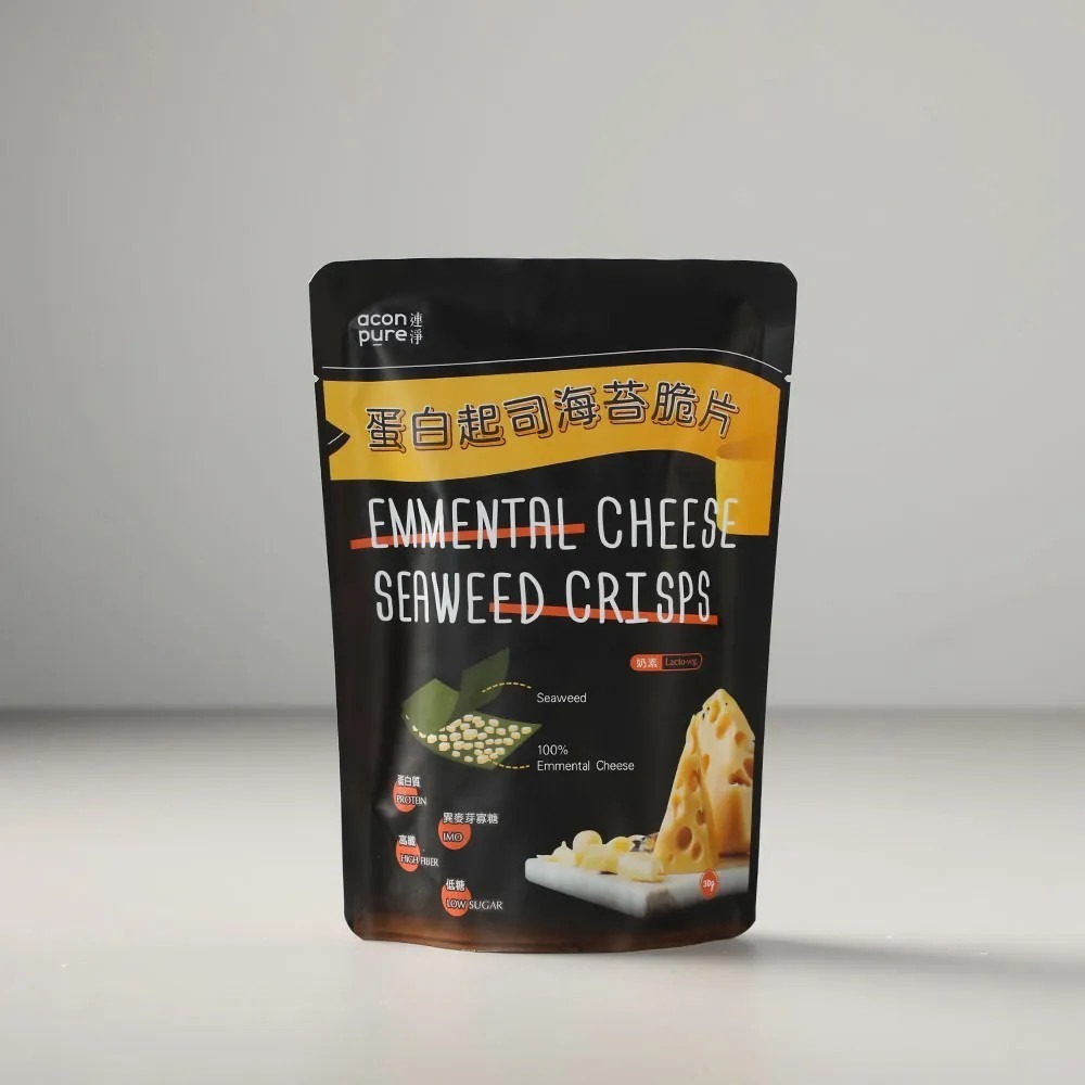 【連淨】蛋白起司海苔脆片（30g｜奶素）｜高蛋白 × 高纖維 × 無負擔零嘴-細節圖3