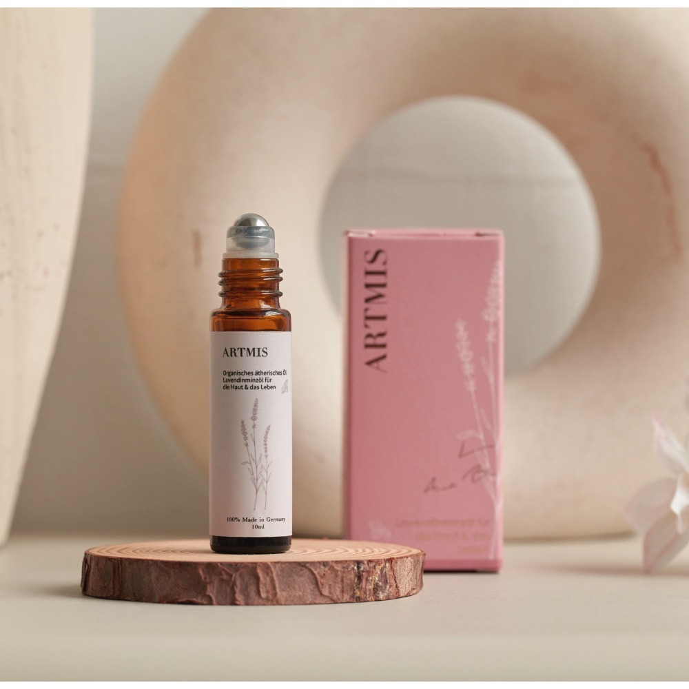 【ARTMIS 德國原裝植靈油滾珠瓶】100%有機薰衣草×胡椒薄荷精油｜舒壓放鬆 × 提神醒腦 × 肌肉舒緩-細節圖4