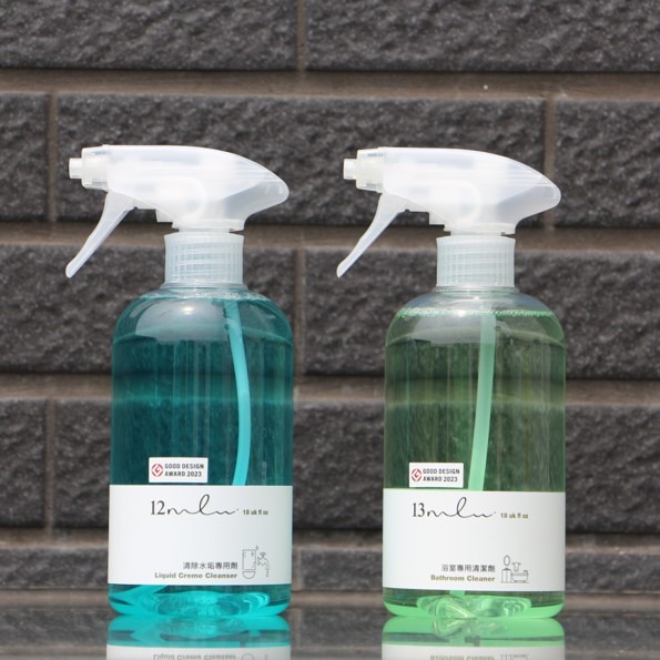 自然淨家 衛浴清潔禮盒｜水垢清除12ml＋浴室清潔13ml｜pH中性不刺鼻・不傷手・台灣製-細節圖2