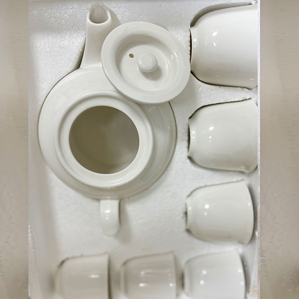 白色 茶具組 /組 全新 未使用-細節圖4