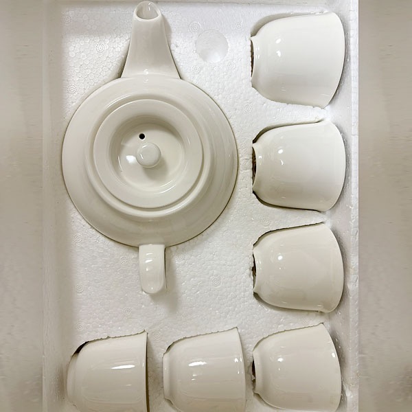 白色 茶具組 /組 全新 未使用-細節圖5