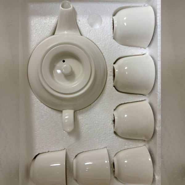 白色 茶具組 /組 全新 未使用-細節圖6