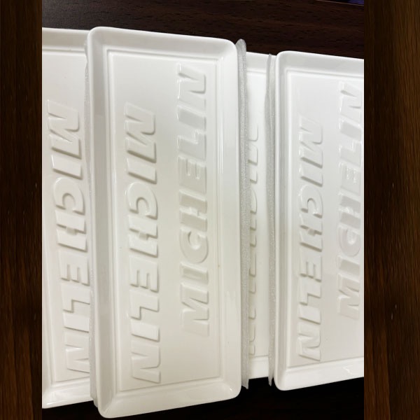 陶瓷餐具油切盤/ 刀叉 組-細節圖2