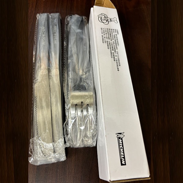 陶瓷餐具油切盤/ 刀叉 組-細節圖5