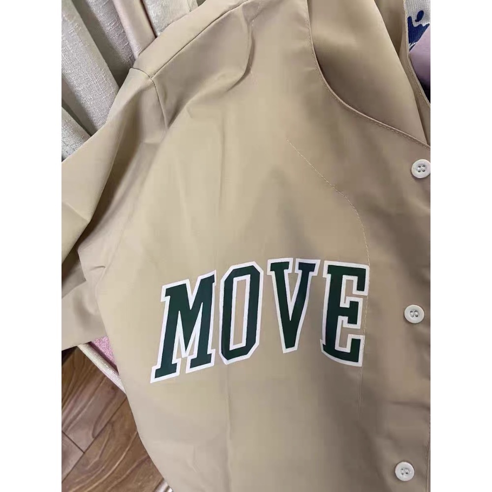 美式休閒風棒球上衣短袖上衣-細節圖6