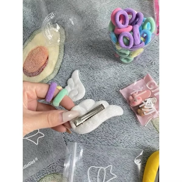 天使翅膀髮夾🦋韓系甜美風天使髮夾設計感小天使髮夾翅膀髮夾可愛髮夾髮飾頭飾y2k配件飾品邊夾瀏海夾髮夾公主頭髮夾-細節圖7