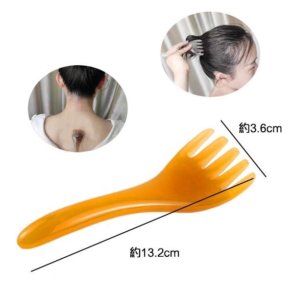 五爪頭療梳 頭皮按摩梳 頭部按摩器 按摩爪 頭部按摩輔助工具 贈品禮品 A6123-細節圖3