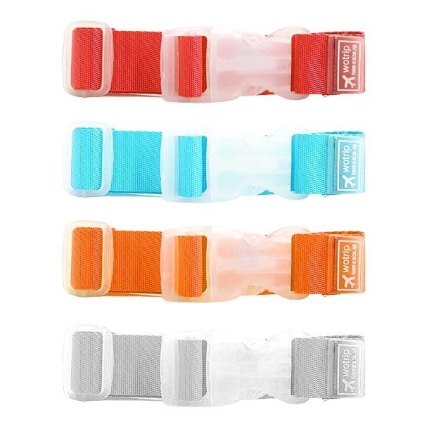 行李扣 行李束帶 行李箱掛扣 掛扣綁帶 旅行拖運密碼鎖束帶 行李箱掛袋 插扣帶 旅行箱扣環 贈品禮品 B3133-細節圖3