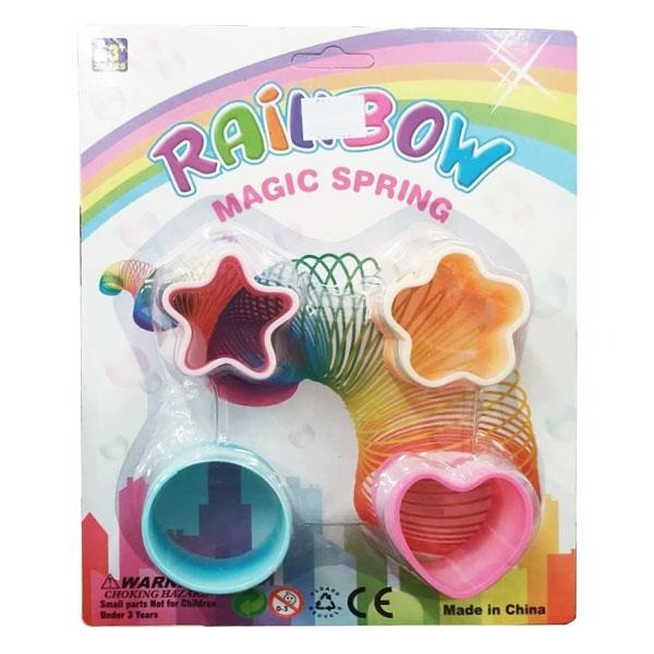 彩虹圈 造型彩虹圈 妙妙圈 彈簧圈 彩虹彈力圈 彈簧玩具 親子團康同樂 B4028-細節圖3