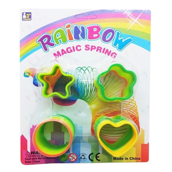 彩虹圈 造型彩虹圈 妙妙圈 彈簧圈 彩虹彈力圈 彈簧玩具 親子團康同樂 B4028-細節圖4