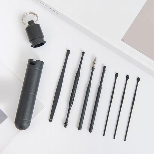 耳勺工具組 旅行攜帶式多功能修容工具 挖耳棒 掏耳棒 掏耳朵工具 贈品禮品 A5499-細節圖3