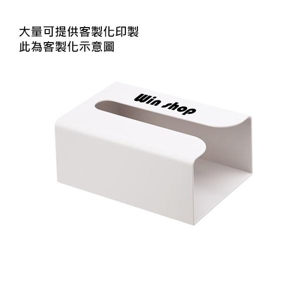 壁掛面紙盒 免打孔衛生紙盒 黏貼式面紙架 廚房浴室整理收納盒 贈品禮品 A5754-細節圖6