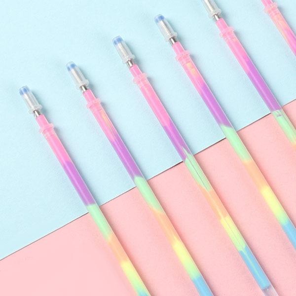 彩虹筆芯 彩虹筆 彩色筆芯 彩虹筆 學生兒童辦公室用品 文具用品 贈品禮品 A3763-細節圖3