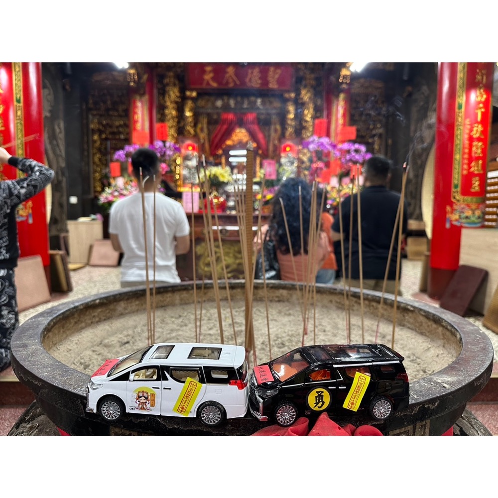 白沙屯媽祖 迷你進香車 阿法 聲光玩具車-細節圖3