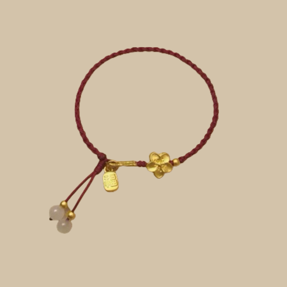 白沙屯媽祖 保佑您 有錢花 招財手鏈-細節圖2