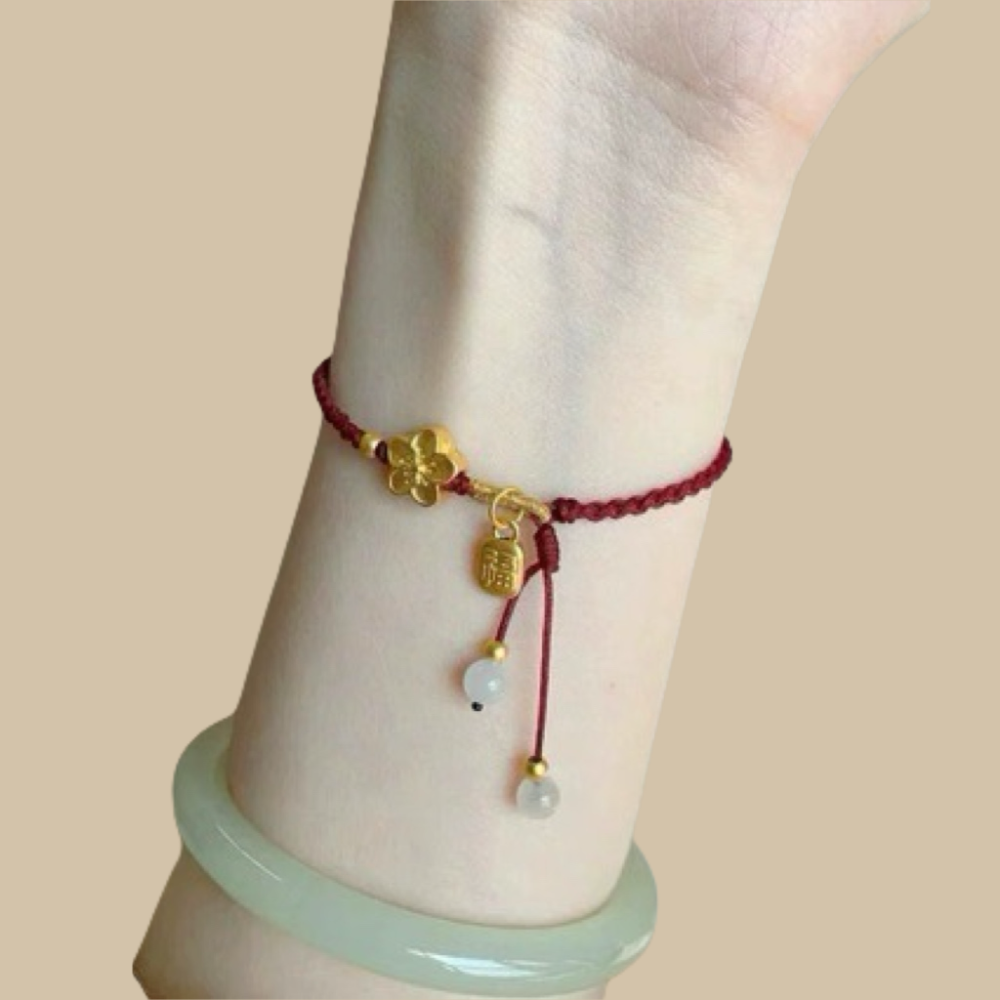 白沙屯媽祖 保佑您 有錢花 招財手鏈-細節圖3