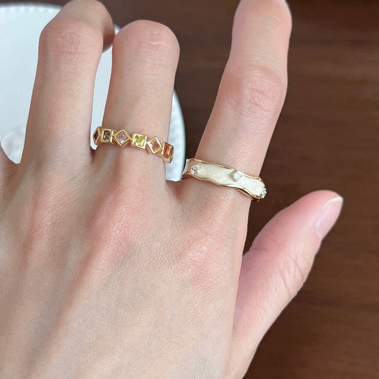 白沙屯媽祖過香爐 顯白 甜美幸福風 甜蜜滿滿 賺鑽滿滿 活動戒指-細節圖2