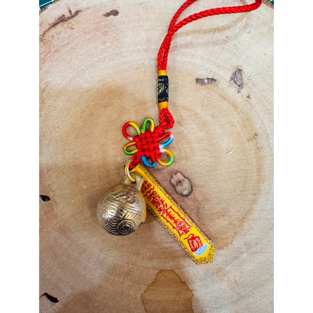 白沙屯媽祖 過香爐 命理師推薦 虎鈴 五色線 吊飾 蛇年化厄 五色六字真言-規格圖3