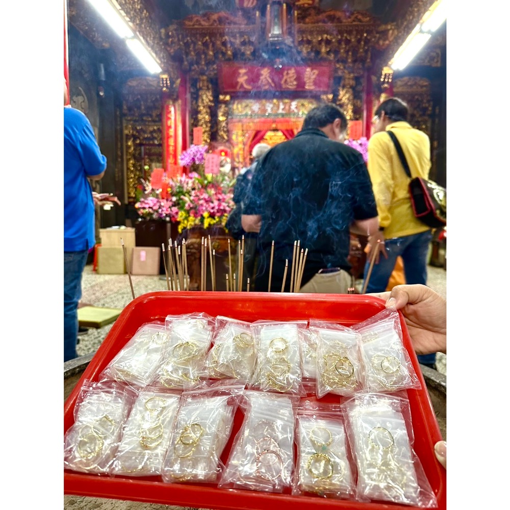 白沙屯媽祖過香爐 加持護佑 活動戒指 月光石戒指 月光下的你我-細節圖3