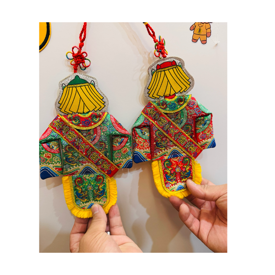 白沙屯媽祖 千里眼 順風耳 千順將軍 大神衣-細節圖2