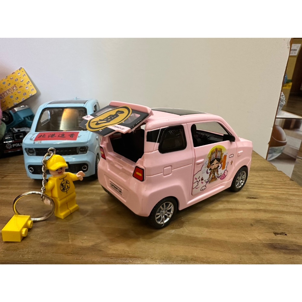 白沙屯媽祖過香爐 迷你小車 進香車 玩具車 聲光車-細節圖3