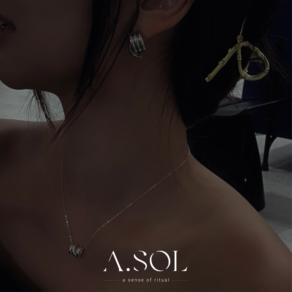 Oct.新品｜耳環｜幾何線條-細節圖2