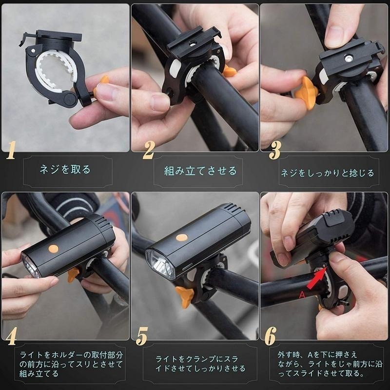 MACHFALLY 超高效能充電式極光自行車燈-細節圖4